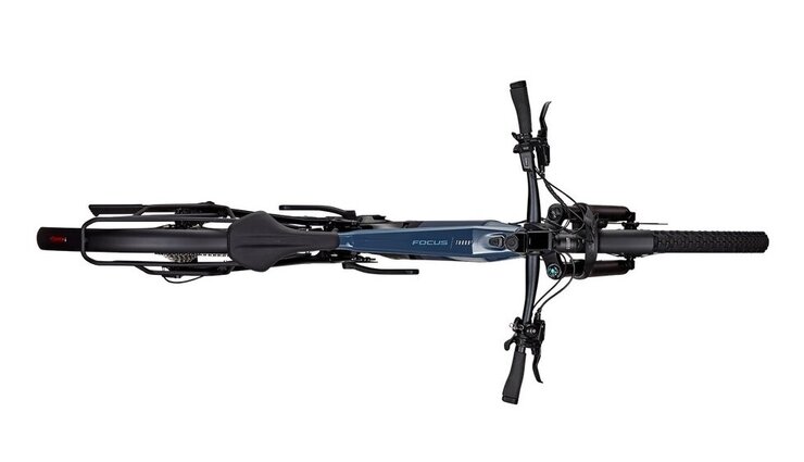 Elektrobicykel Focus Thron² 6.9 EQP ABS Stoneblue Glossy/Magicblack Glossy 2025