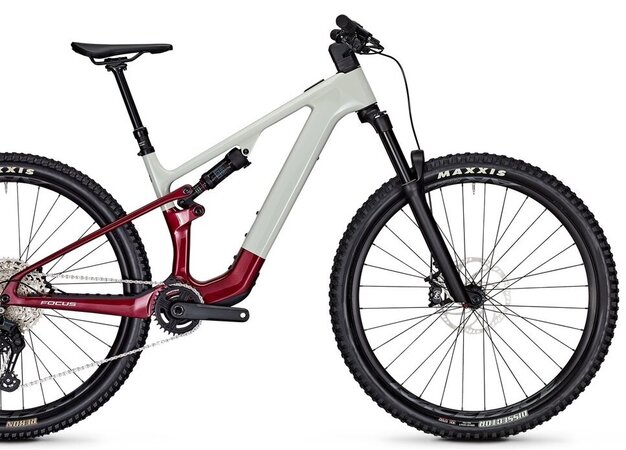 Elektrobicykel Focus VAM² SL 8.7 Lightgrey Glossy/Mahagonyred Glossy 2025