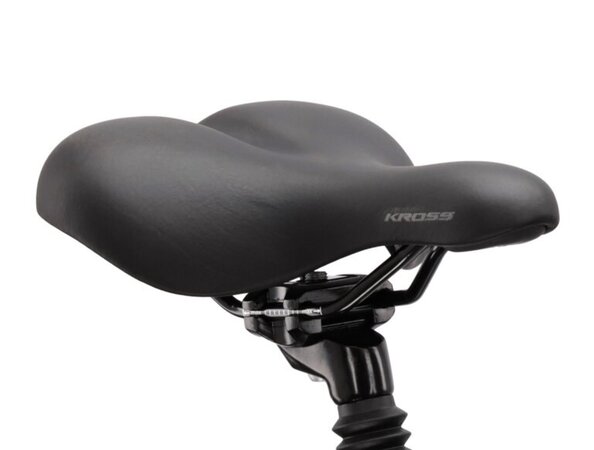 Elektrobicykel Kross Trans Hybrid Black/Blue/Silver 2021