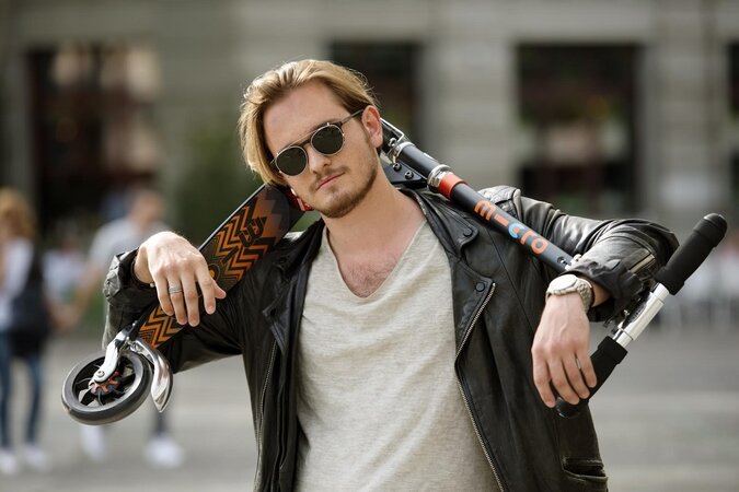 Kolobežka Micro Speed Black