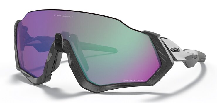 Okuliare Oakley Flight Jacket Matte Steel W/Prizm Road Jade