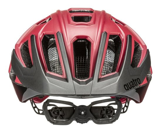Prilba Uvex Quatro CC Dark Red/Black Mat
