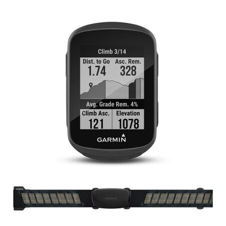 Cyklopočítač Garmin Edge 130 Plus HR Bundle