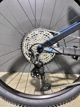 Testovaný bicykel Ghost Riot Trail 29 Dirty Blue/Black 2023