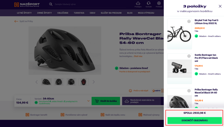 Využi kupón CYKLO250 na Príslušenstvo a Komponenty pri kúpe bajku nad 2500 €