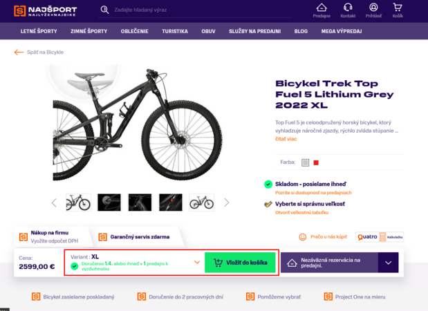 Využi kupón CYKLO250 na Príslušenstvo a Komponenty pri kúpe bajku nad 2500 €