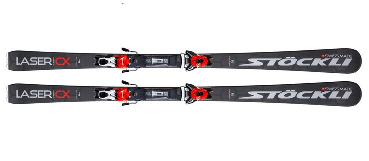 Lyže Stöckli Laser CX 19/20 + Salomon NSP12Ti S75 Red/Black