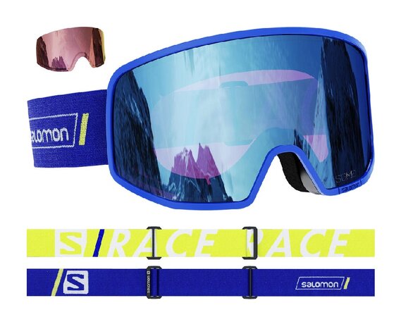 Lyžiarske okuliare Salomon LO FI Sigma RaceBlu/Uni SkyBlu 20/21