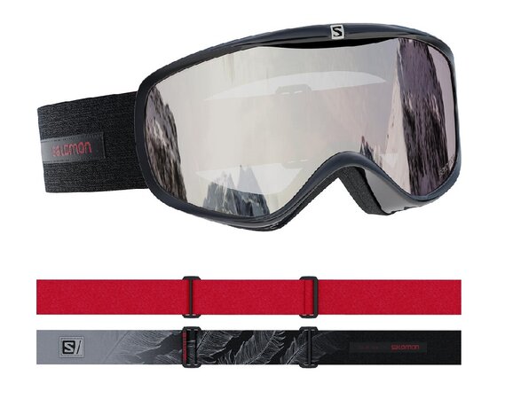 Lyžiarske okuliare Salomon Sense BkSwan/Univ. SuperWhite 20/21