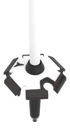 Lyžiarske palice Atomic AMT CARBON SQS W White/Black 20/21