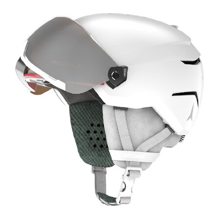 Lyžiarska prilba Atomic Savor Visor Jr White 22/23
