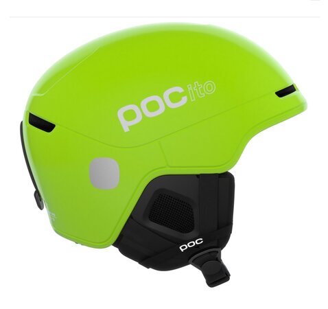 Lyžiarska prilba POCito Obex Spin Fluorescent Yellow/Green 20/21