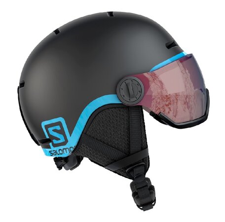 Lyžiarska prilba Salomon Grom Visor Black/Universal/Uni 20/21
