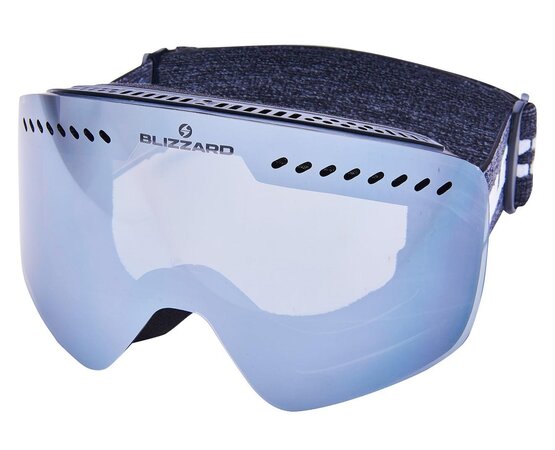 Lyžiarske okuliare Blizzard 983 DAZO Black/Amber 2/Silver Mirror