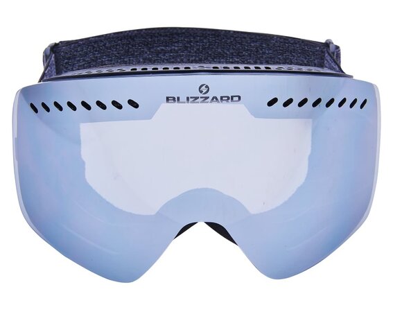 Lyžiarske okuliare Blizzard 983 DAZO Black/Amber 2/Silver Mirror