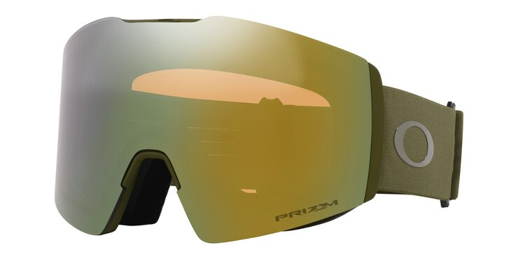 Lyžiarske Okuliare Oakley Fall Line L Matte Dark Brush W/Prizm Sage Gold Iridium