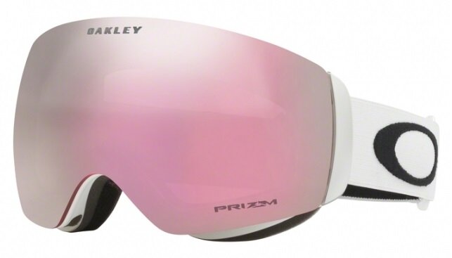 Lyžiarske okuliare Oakley FDXM Matte white w/Prizm HI Pink