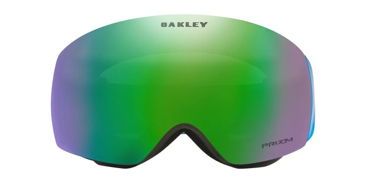 Lyžiarske okuliare Oakley Flight Deck M Prizm Snow Jade Iridium Abstract Blue Strap