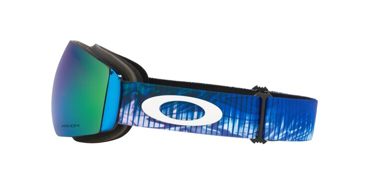 Lyžiarske okuliare Oakley Flight Deck M Prizm Snow Jade Iridium Abstract Blue Strap