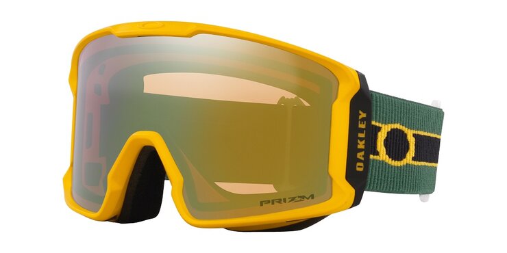 Lyžiarske okuliare Oakley Line Miner™ Green Gold