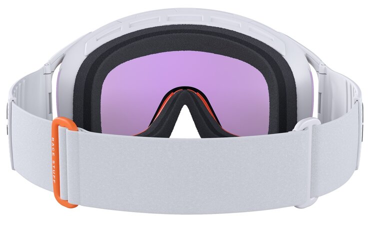 Lyžiarske okuliare POC Zonula Clarity Comp Hydrogen White/Fluorescent Orange/Spektris Blue