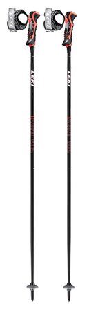 Lyžiarske palice Leki Poles Airfoil 3D Black-Fluorescent Red/White