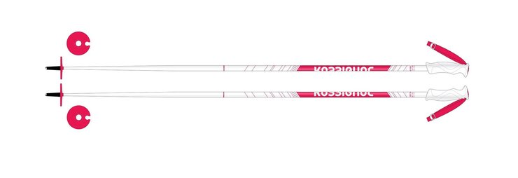 Lyžiarske palice Rossignol Electra Light white 18/19