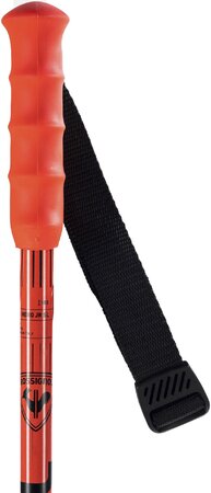Lyžiarske palice Rossignol Hero Sl Jr Black/Red 25/26