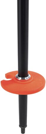 Lyžiarske palice Rossignol Hero Sl Jr Black/Red 25/26