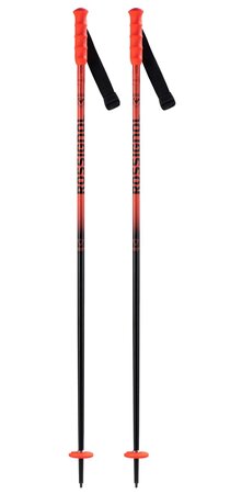 Lyžiarske palice Rossignol Hero Sl Jr Black/Red 25/26
