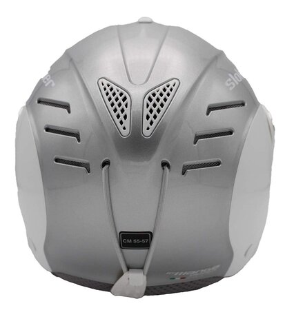 Lyžiarska prilba Slokker raider free lady silver/white 19/20