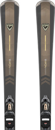 Lyže Rossignol Nova 8 Xpress + Xpress W 11 GW Grey/Bronze 25/26