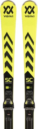 Lyže Völkl Racetiger SC Yellow + vMotion 12 GW Black/Yellow 23/24