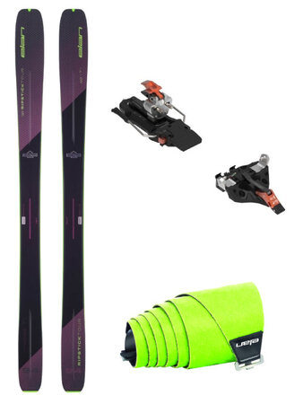 Skialpový set Elan Ripstick Tour 94 W + Ripstick Skin 94 + Elan Raider 10 Demo