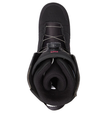 Snowboardové topánky DC Womens Phase Boa Black/Pink