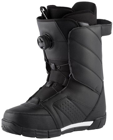 Testované snowboardové topánky Rossignol Crank Boa H4 Black