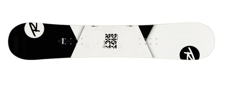 Snowboard Rossignol District black/white + battle black/white 19/20 M/L