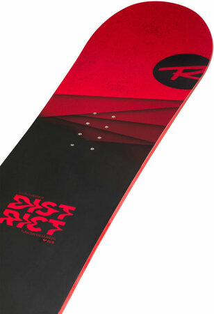 Snowboard Rossignol District black/red wide + battle black/red 19/20 XL