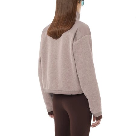 Bunda Salomon Chroma Fleece Cardigan Women Etherea