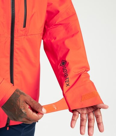 Pánska Bunda Burton Gore-Tex Surgence Jacket Fiesta Red