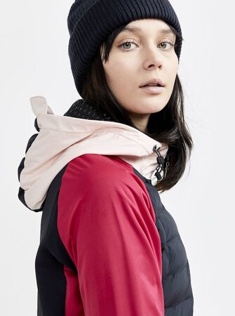 Zateplená Bunda Craft Pursuit Thermal Black/Pink