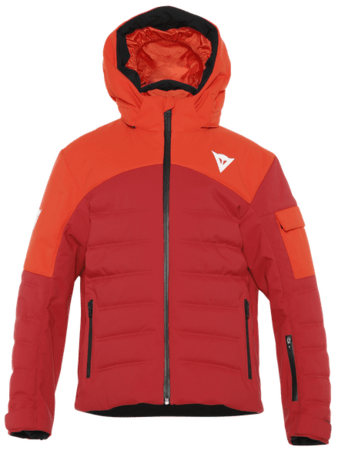 Lyžiarska bunda Dainese Ribbo Padding JKT Cherry-Tomato/Chili-Pepper
