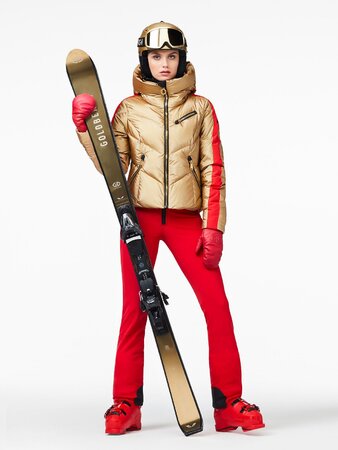 Lyžiarska bunda Goldbergh Montd'Or Jacket Gold