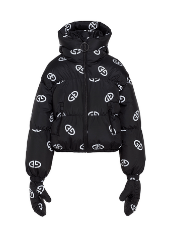 Lyžiarska bunda Goldbergh Snowflake Ski Jacket Black/White