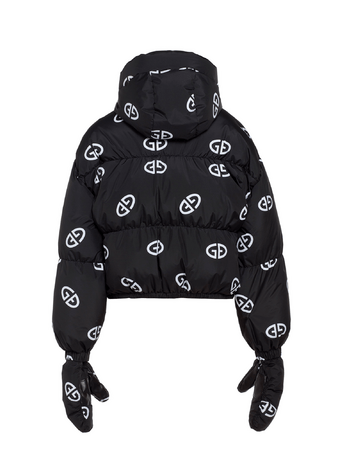 Lyžiarska bunda Goldbergh Snowflake Ski Jacket Black/White