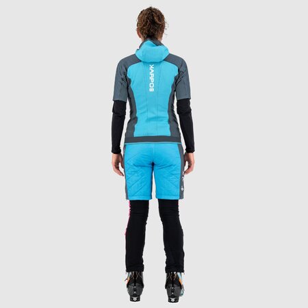 Dámska bunda Karpos Alagna Evo W Puffy Blue Atoll/Dark Slate