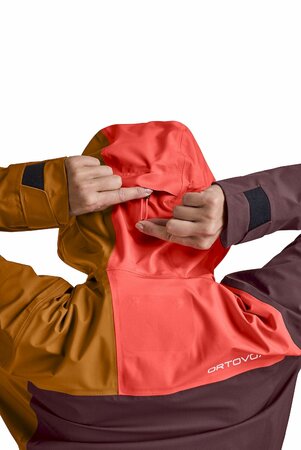 Dámska bunda Ortovox 3L Ortler Jacket W Winetasting