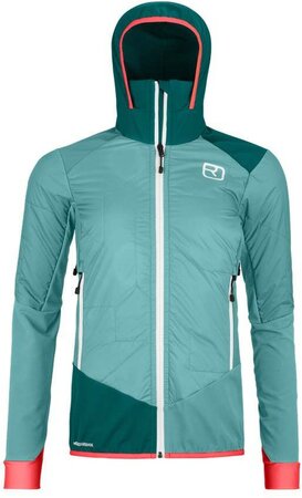 Bunda Ortovox SW Col Becchei Hybrid Jacket W Ice Waterfall