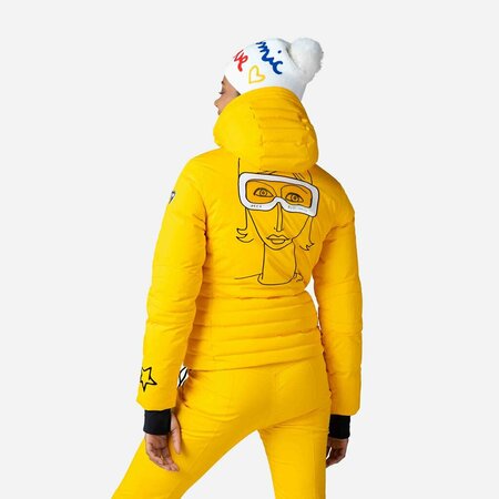 Dámska Bunda Rossignol W Stellar Down Jkt Yellow