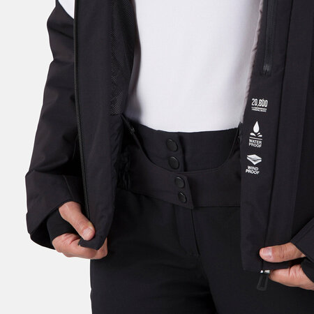 Zimná bunda Rossignol W Strawpile Jkt Black